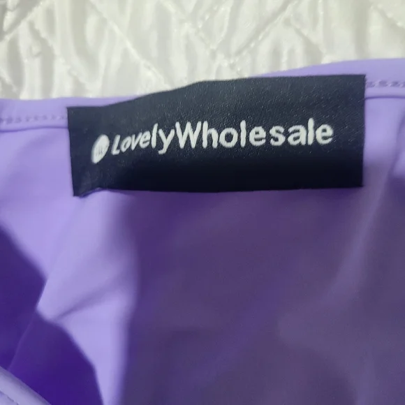 LovelyWholesale Lavender Flare Leg, Top, And Jacket Active Set Size M - Picture 2 of 8